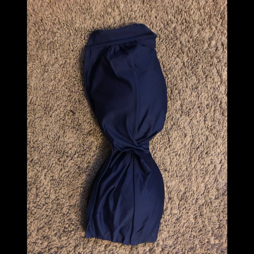 Tube top bathing suit